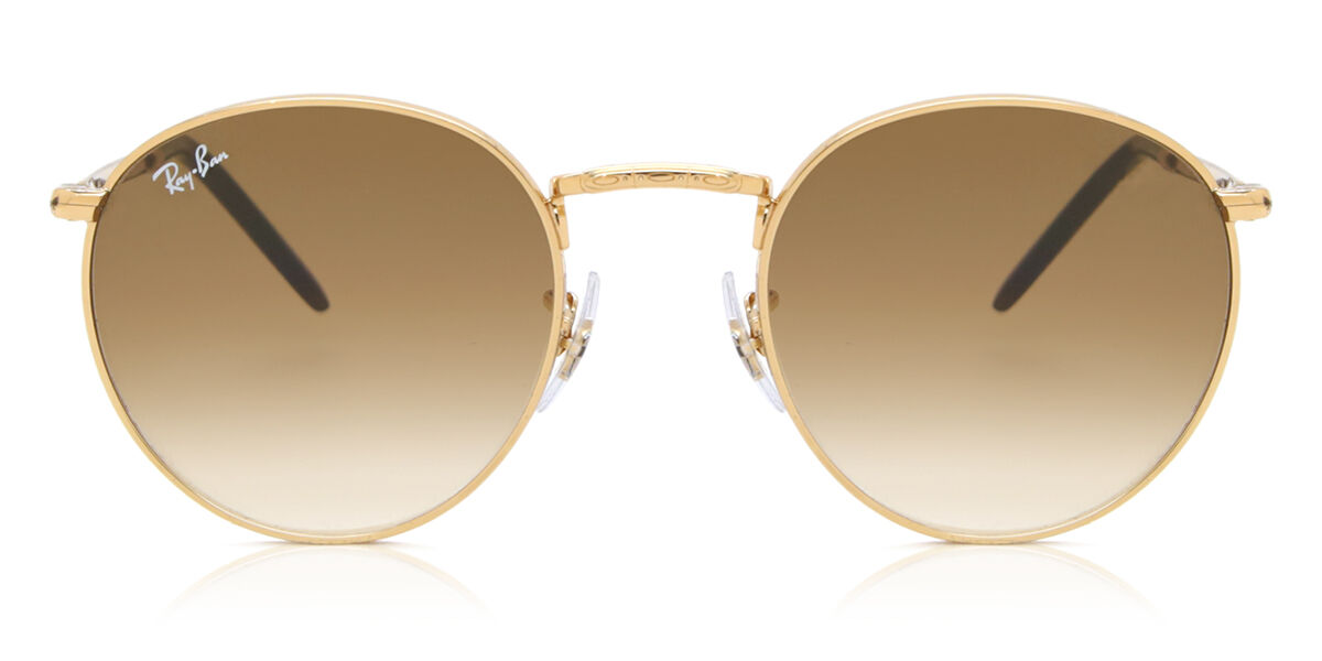 Ray-Ban RB3637 New Round 001/51, Gold frame