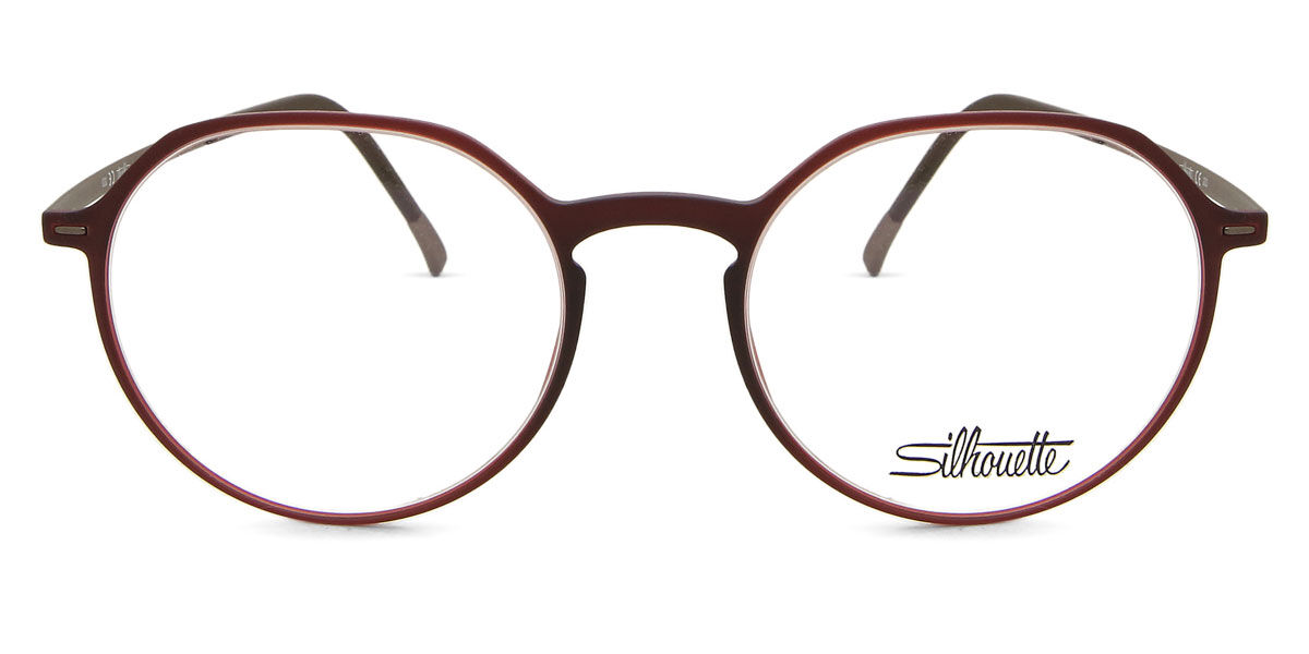 Silhouette 2918/75 3140, Burgundy frame
