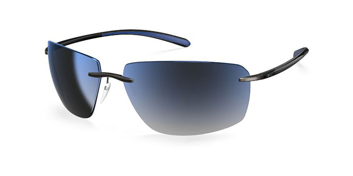 Silhouette 8727/75 6560, Silver frame, Grey Gradient lenses