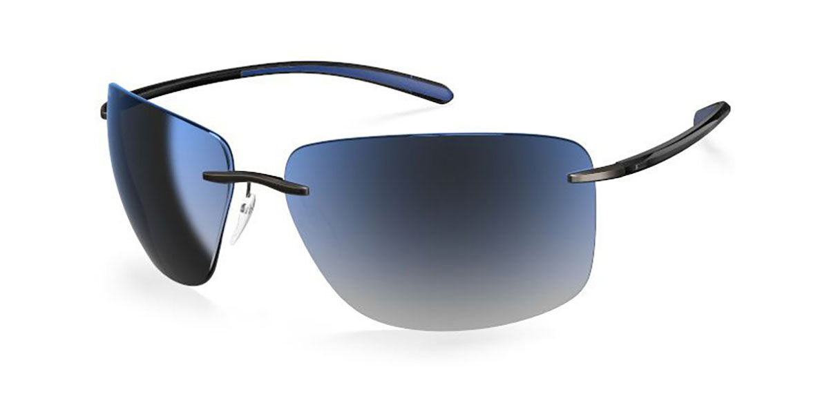 Silhouette 8728/75 6560, Silver frame, Grey Gradient lenses