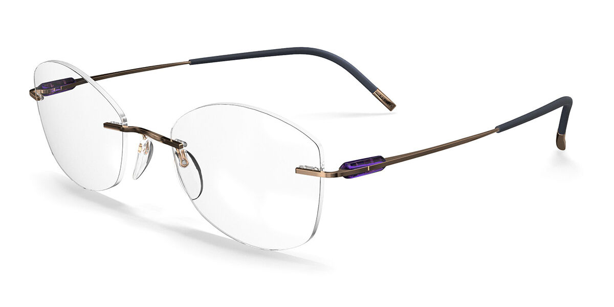 Silhouette 5561/LA 7530, Gold frame