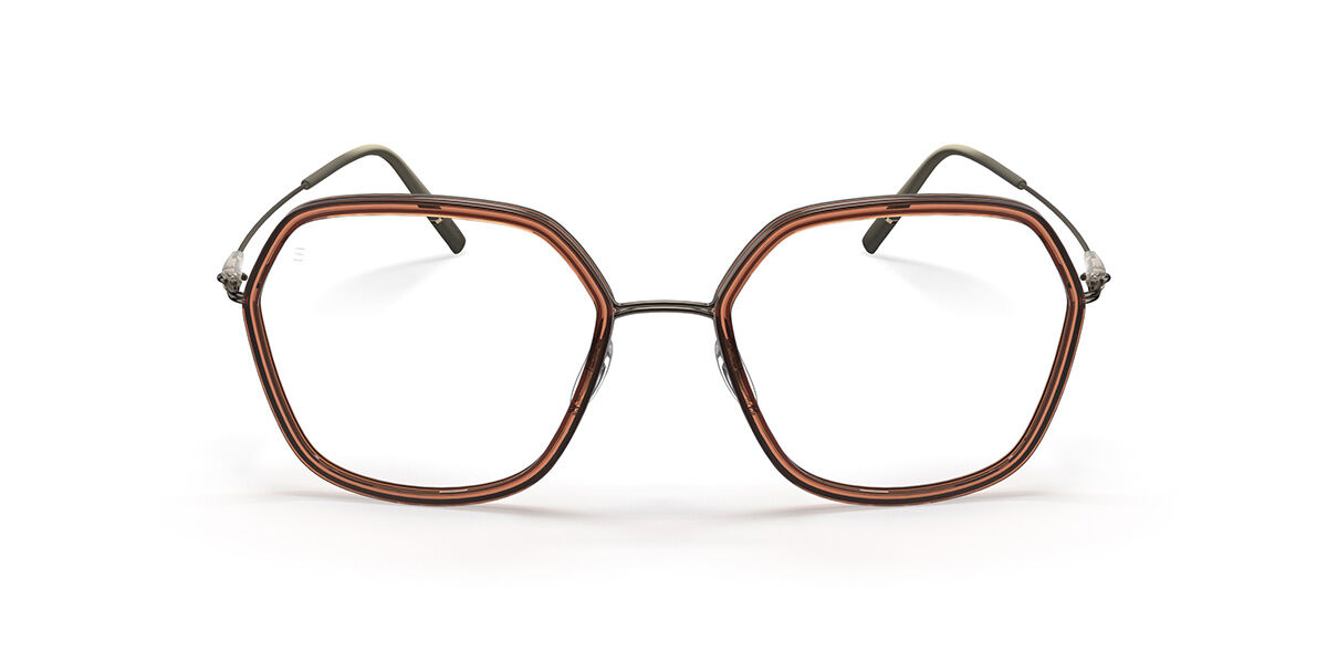 Silhouette Dynamics Colorwave Contour Fullrim 4569/75 6040, Brown frame