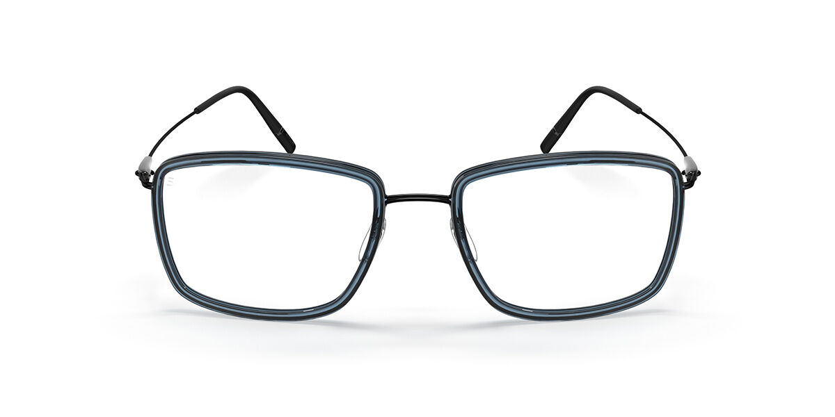 Silhouette Dynamics Colorwave Contour Fullrim 5580/75 9140, Blue frame