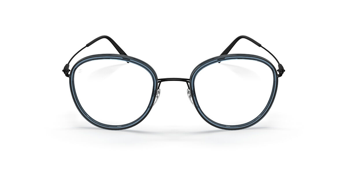 Silhouette Dynamics Colorwave Contour Fullrim 5581/75 9140, Blue frame