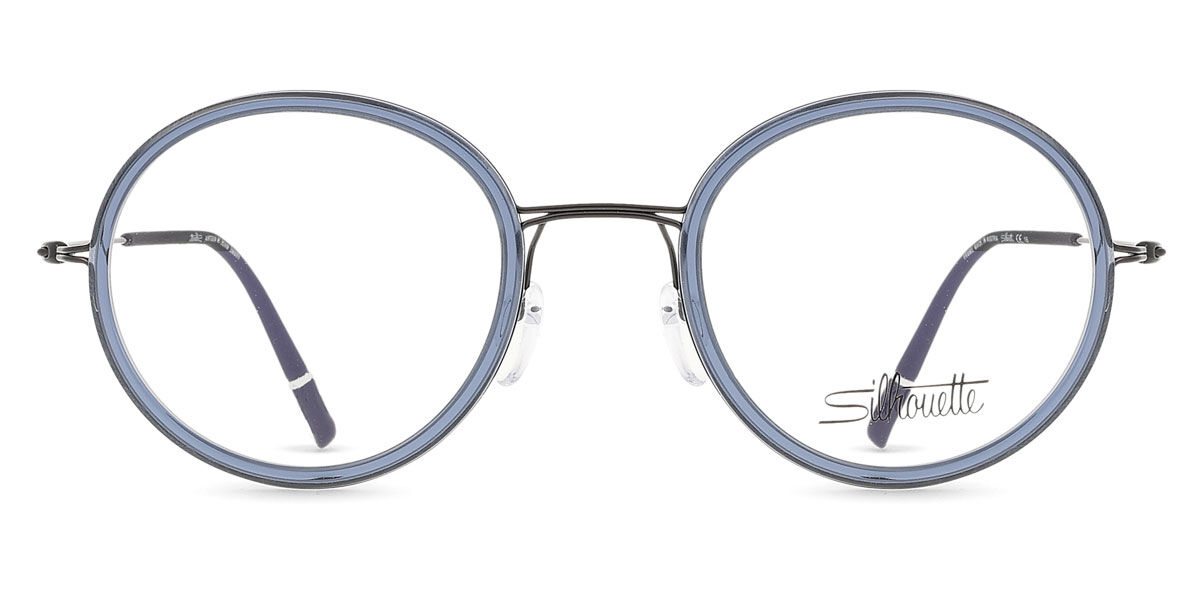 Silhouette Dynamics Colorwave Contour Fullrim 5582/75 9040, Blue frame