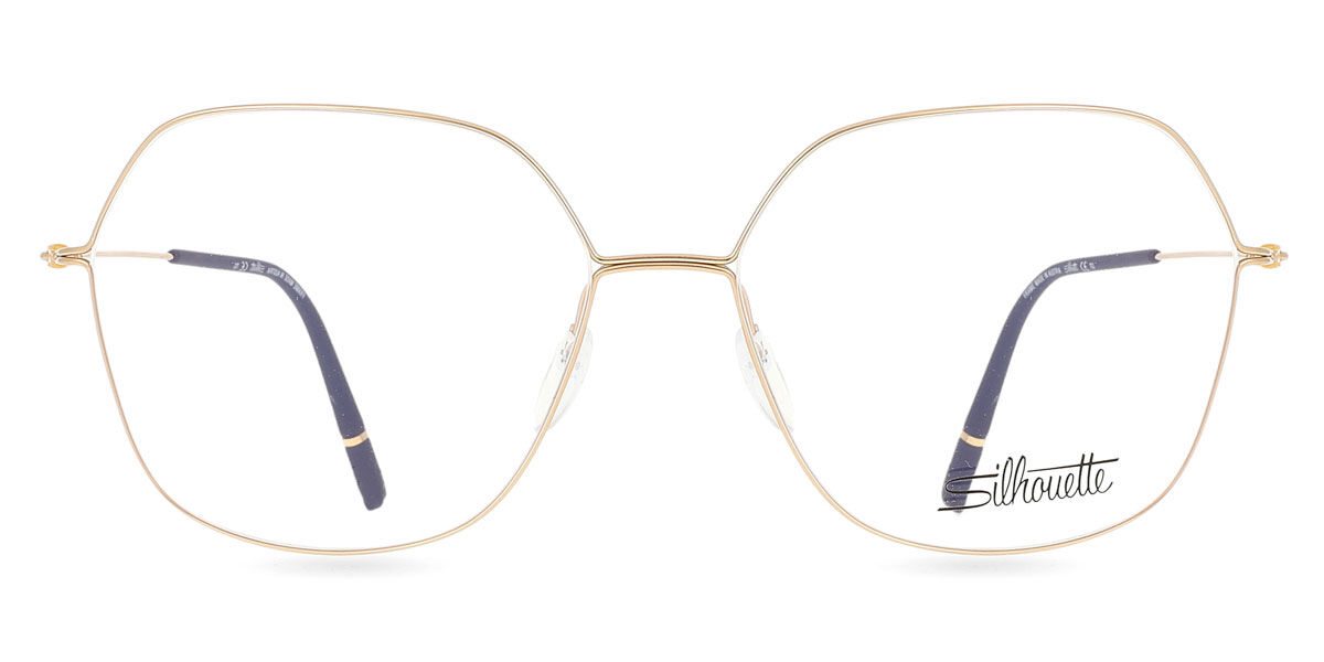 Silhouette Dynamics Colorwave Fullrim 4549/75 7530, Gold frame