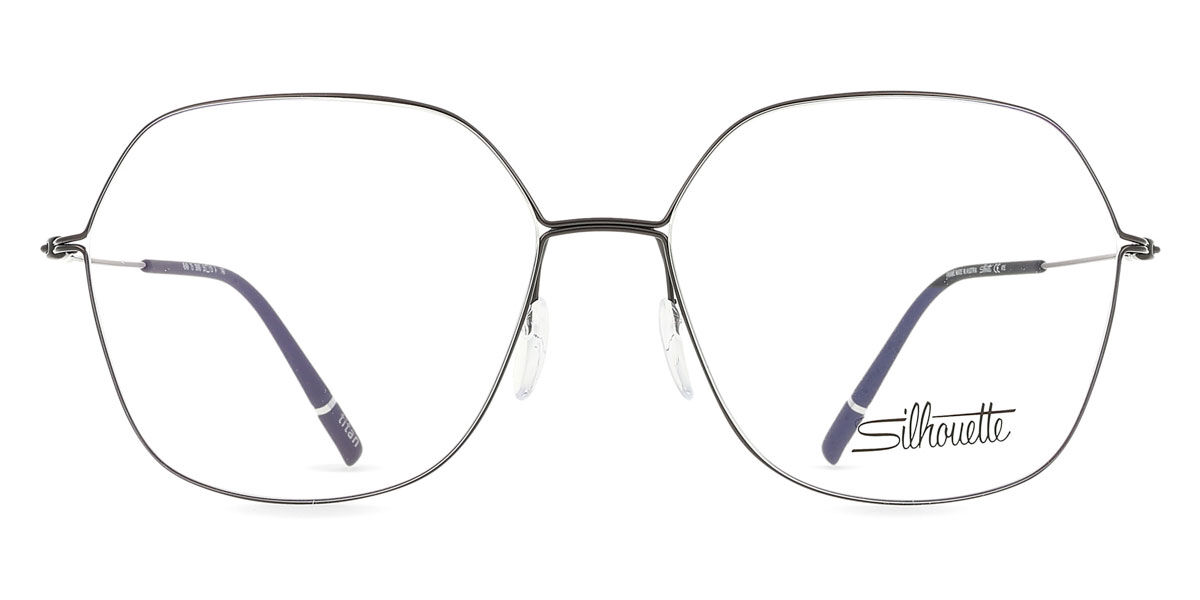 Silhouette Dynamics Colorwave Fullrim 4549/75 9040, Black frame