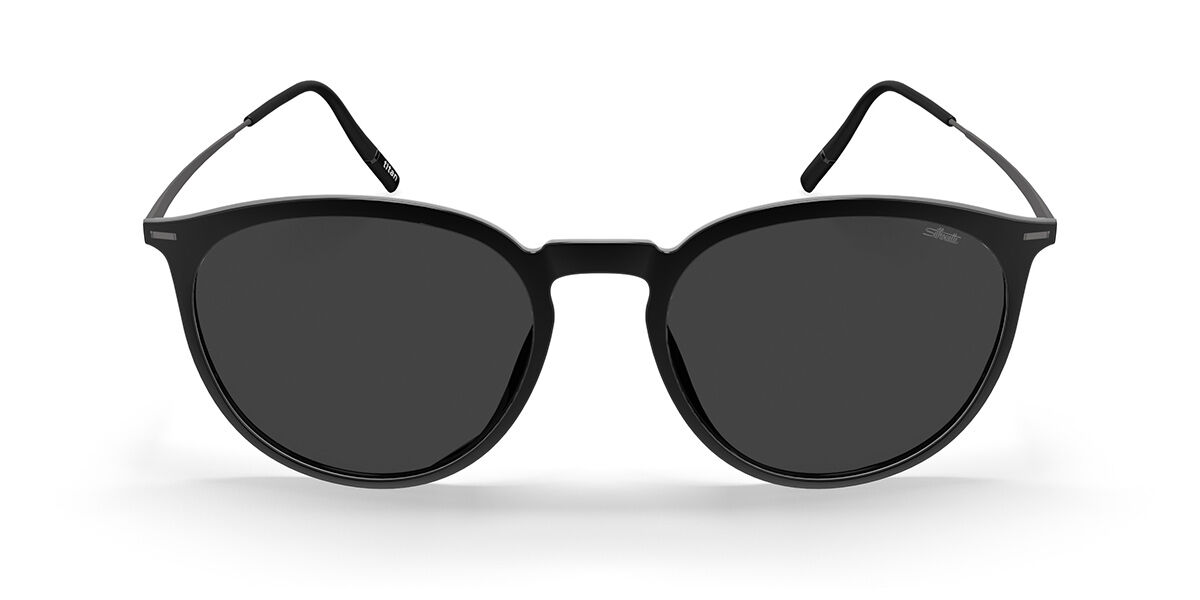 Silhouette Coronado Fullrim 4087/75 Polarized 9060, Black frame, Gradient Grey Polarized lenses