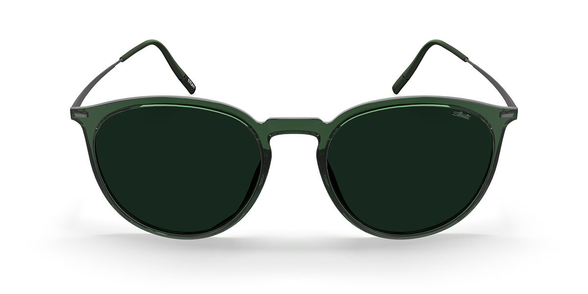 Silhouette Coronado Fullrim 4087/75 5560, Green frame, Dark Green lenses