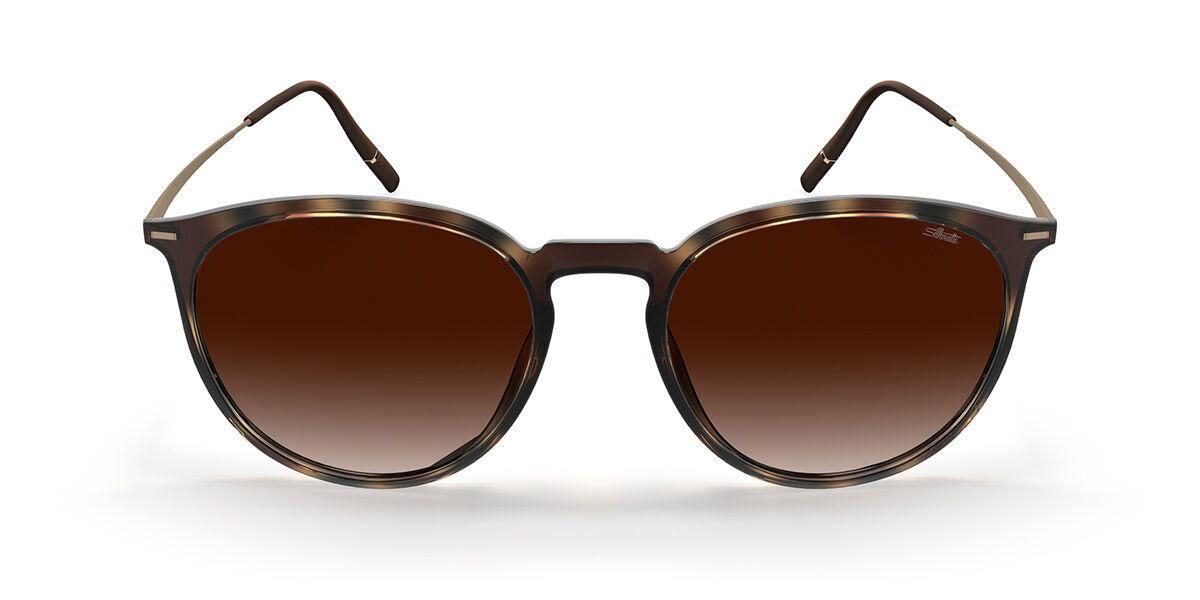 Silhouette Coronado Fullrim 4087/75 6130, Tortoiseshell frame, Gradient Red Brown lenses