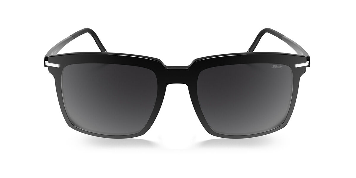 Silhouette Menton Fullrim 4082/75 Polarized 9110, Black frame, Grey Polarized lenses