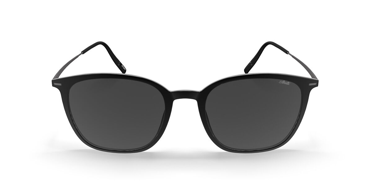 Silhouette Sequoia Fullrim 4086/75 Polarized 9060, Black frame, Grey Polarized lenses