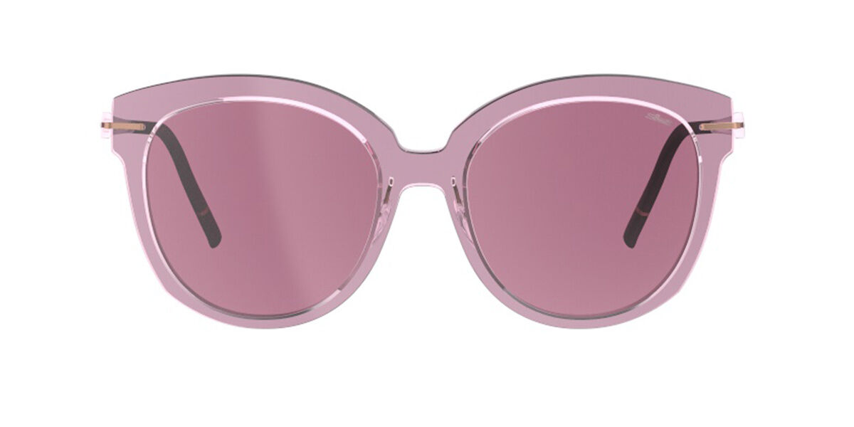 Silhouette Cap D'Ail 3194/75 3530, Pink frame, Purple lenses