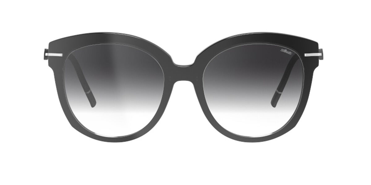 Silhouette Cap D'Ail 3194/75 9010, Black frame, Gradient Classic Grey lenses