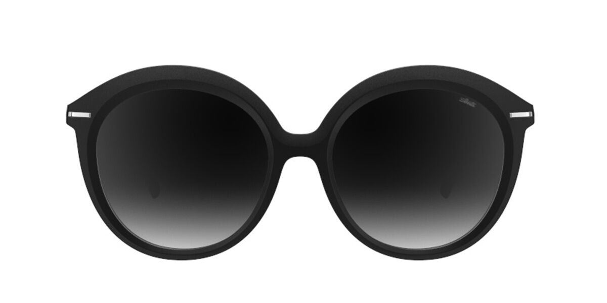 Silhouette Dora Three 3198/75 9000, Black frame, Gradient Grey lenses