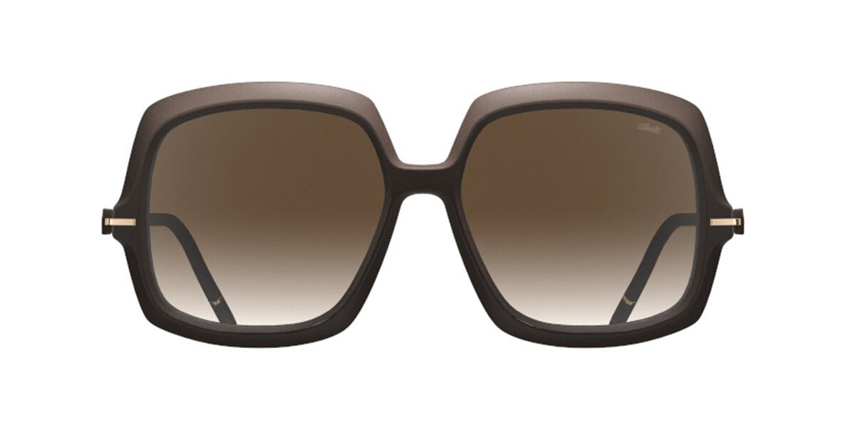 Silhouette Dora Two 3199/75 6130, Brown frame, Gradient Dark Brown lenses