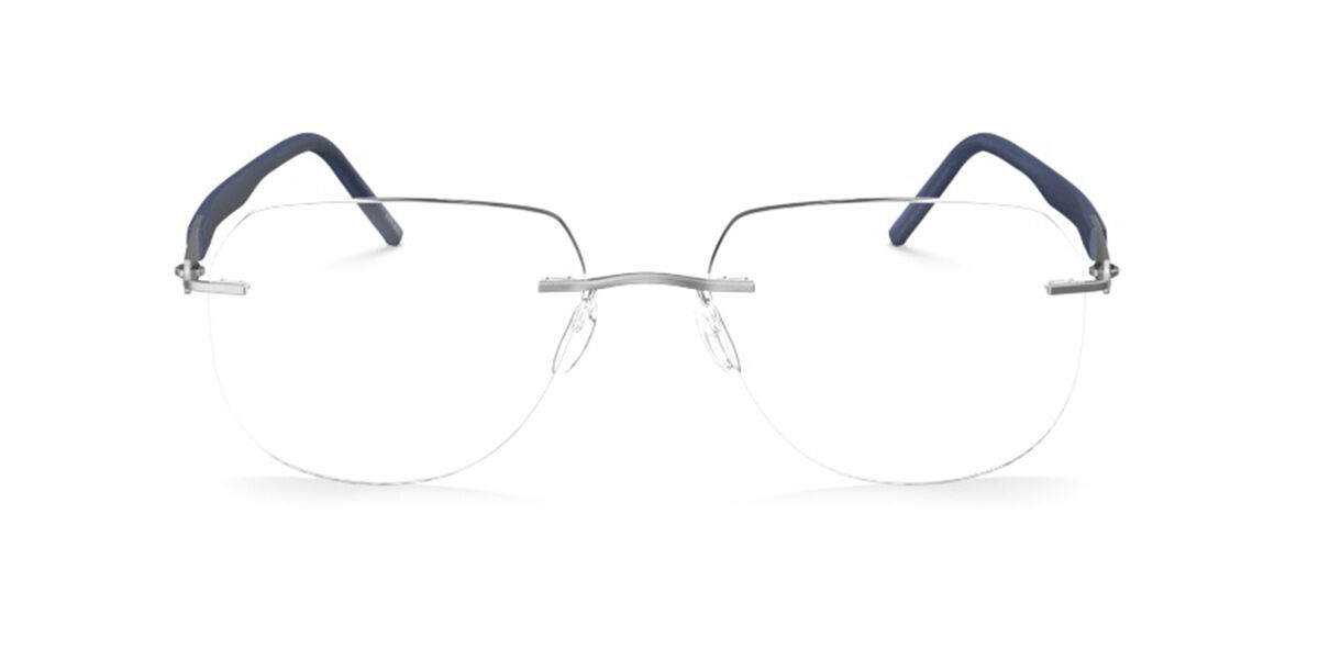 Silhouette Identity Chassis Rimless 5535/70 7000, Silver frame