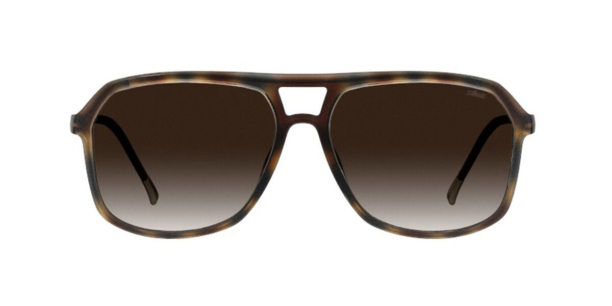 Silhouette Midtown 4080/75 6330, Tortoiseshell frame, Gradient Brown lenses