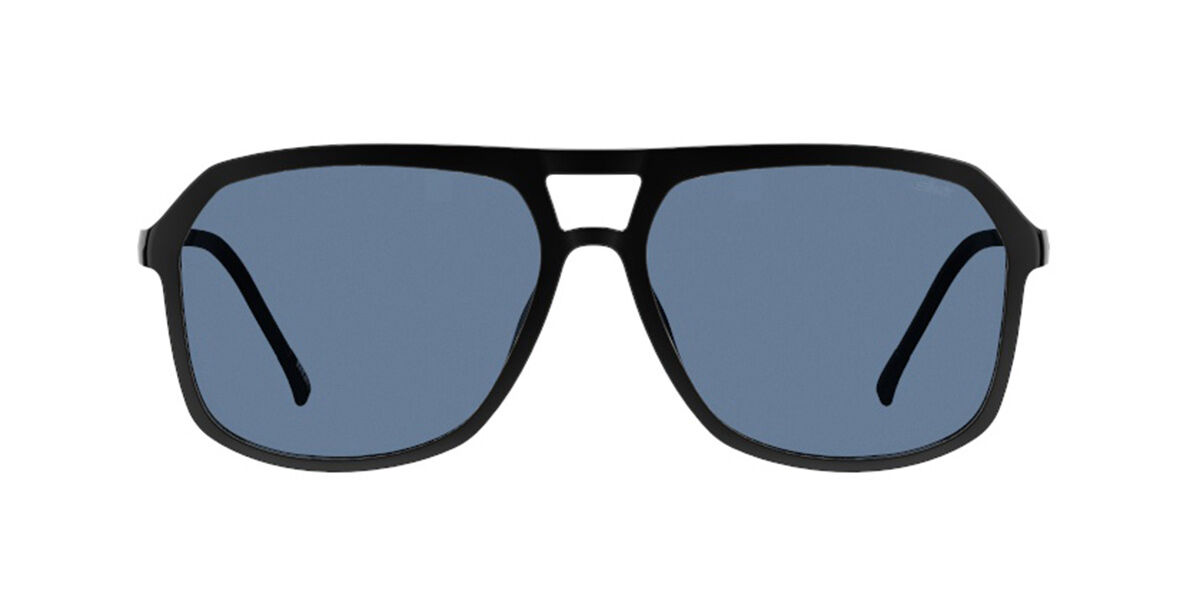 Silhouette Midtown 4080/75 9010, Black frame, Space Blue lenses