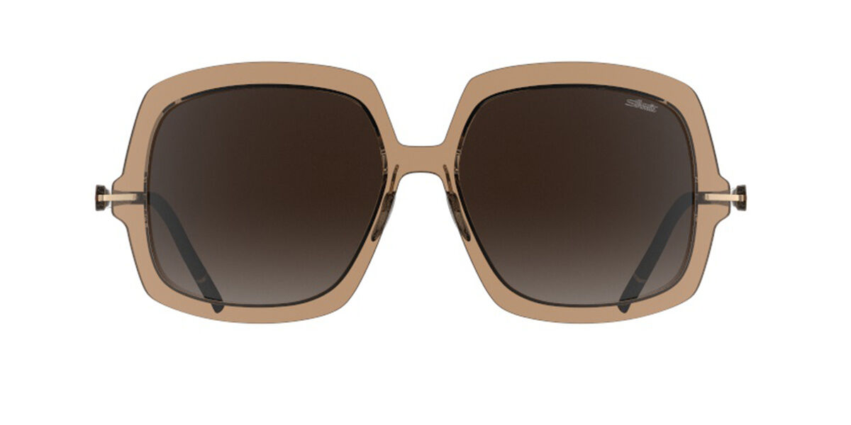 Silhouette Montamer 3197/75 6030, Brown frame, Gradient Dark Brown lenses