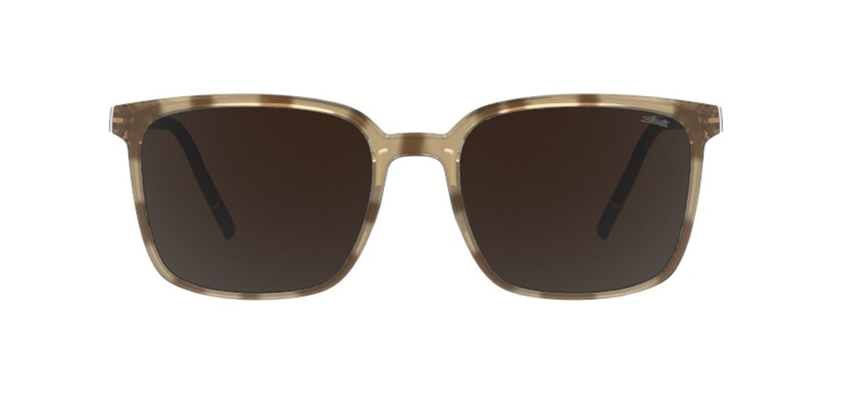 Silhouette Naikoon 4088/75 6130, Tortoiseshell frame, Brown lenses