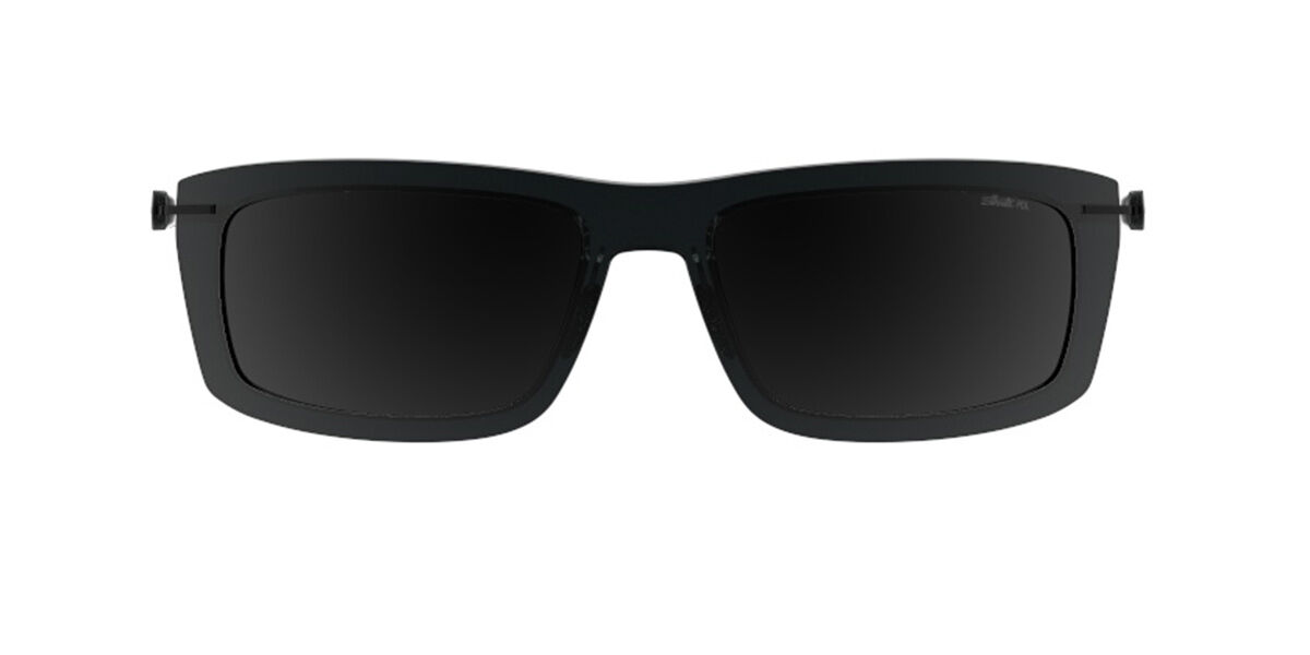 Silhouette Nonza 4091/75 Polarized 9240, Black frame, Grey Polarized lenses