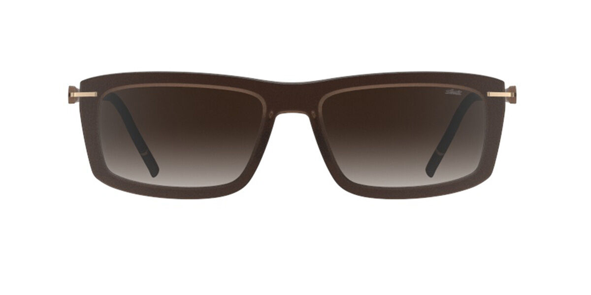 Silhouette Nonza 4091/75 6130, Brown frame, Gradient Dark Brown lenses
