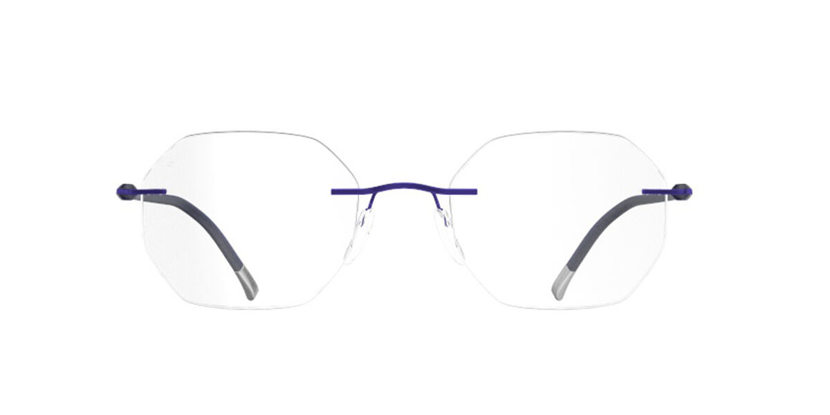 Silhouette Purist Demo Rimless 5561/KZ 4640, Blue frame