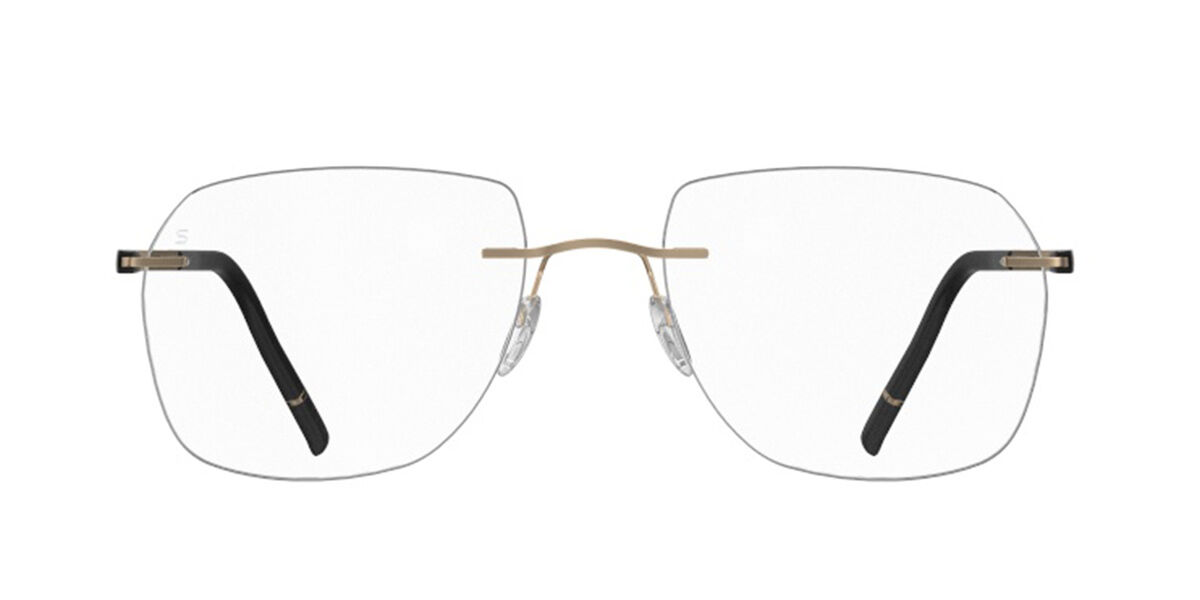 Silhouette The Dawn Demo Rimless 5573/HR 7530, Gold frame