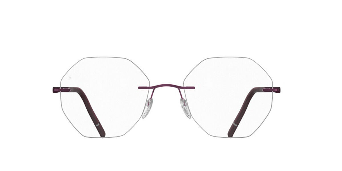 Silhouette The Dawn Demo Rimless 5573/NU 4040, Pink frame