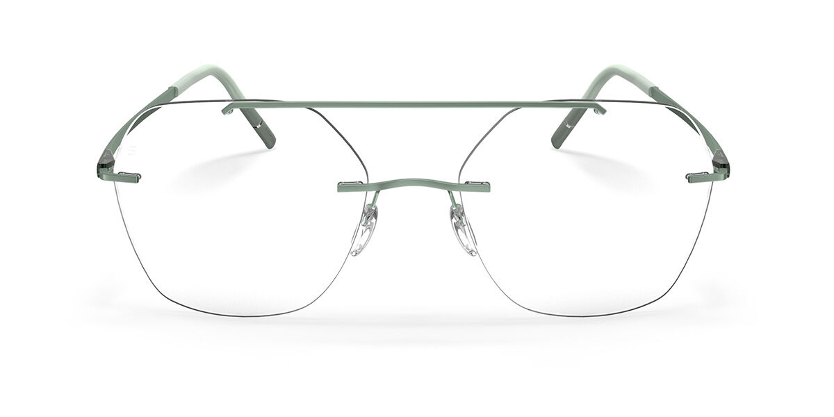 Silhouette The Dawn Demo Rimless 5573/OK 5040, Green frame