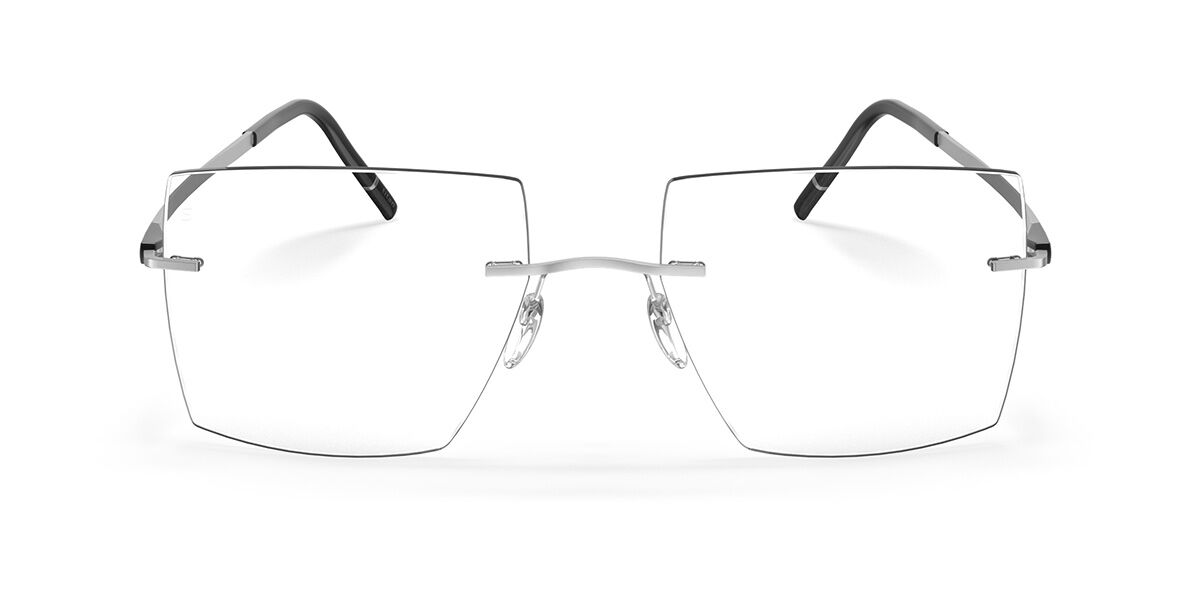 Silhouette The Dawn Demo Rimless 5573/ON 7000, Silver frame