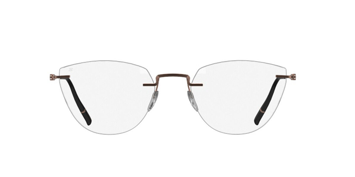 Silhouette The Visionary Demo Rimless 5586/DL 6040, Brown frame