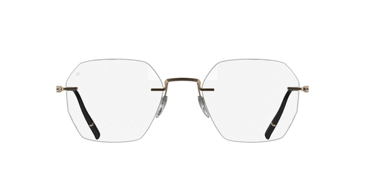 Silhouette The Visionary Demo Rimless 5586/OX 7530, Gold frame