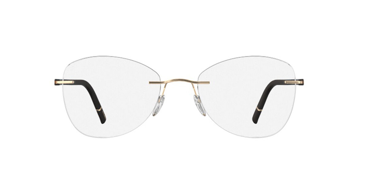Silhouette The Wave Demo Rimless 5567/CI 7730, Gold frame