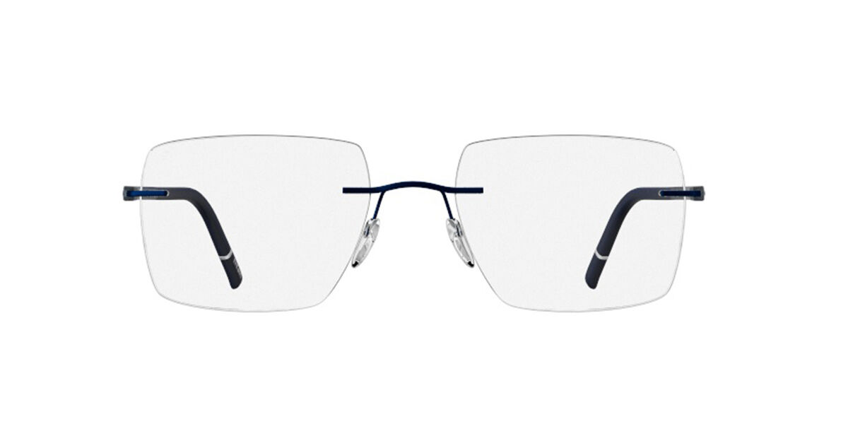Silhouette The Wave Demo Rimless 5567/NZ 4640, Blue frame