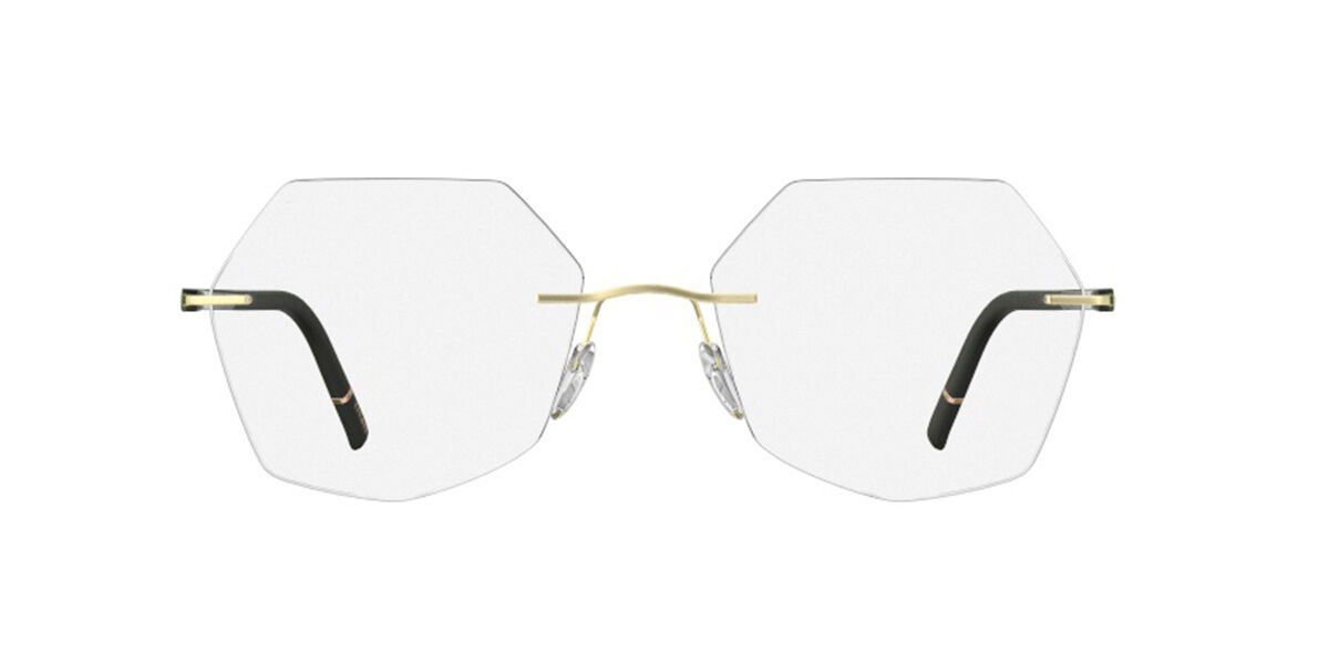 Silhouette The Wave Demo Rimless 5567/OC 5540, Gold frame