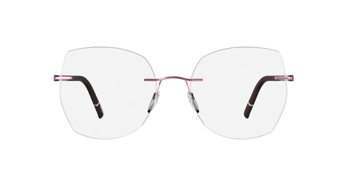 Silhouette The Wave Demo Rimless 5567/OG 3640, Gold frame