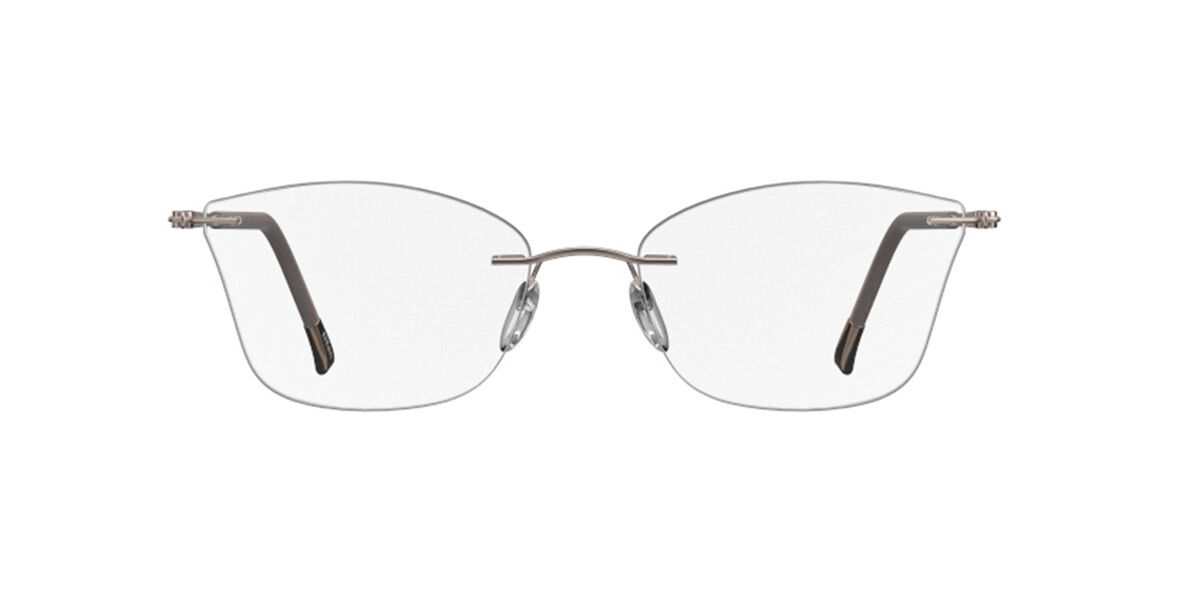 Silhouette TNG 2018 Demo Rimless 5521/BE 8540, Silver frame
