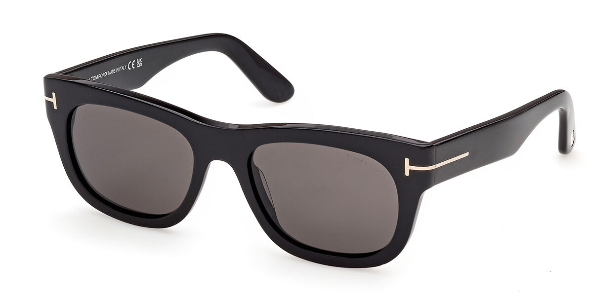 Tom Ford FT1334 MARSHALL-02 01A, Black frame, Smoke Grey lenses