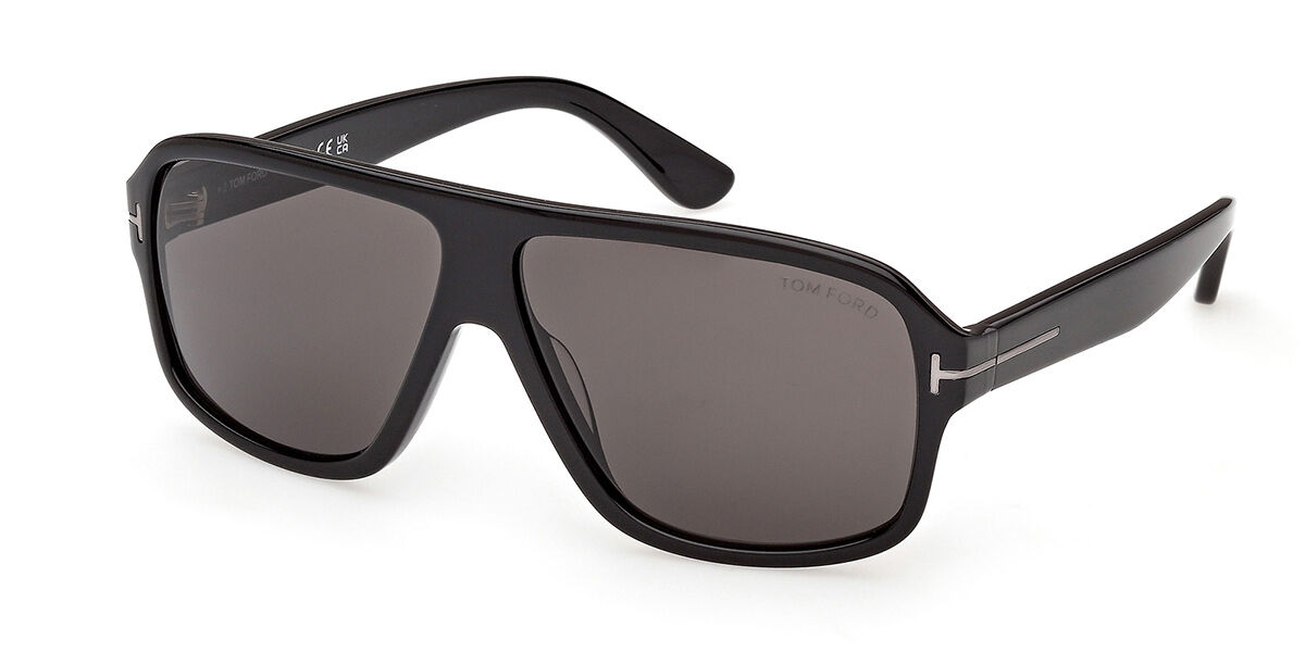 Tom Ford FT1335-N WILLIAM-02 01A, Black frame, Smoke Grey lenses