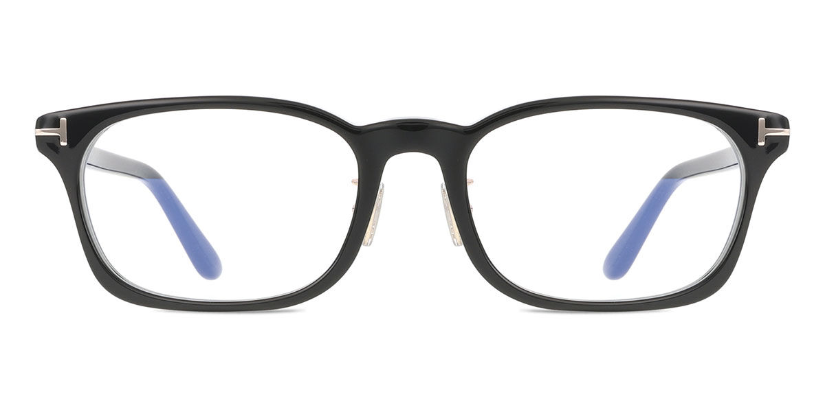 Tom Ford FT6111-D-B Asian Fit 001 Blue-Light Block, Black frame