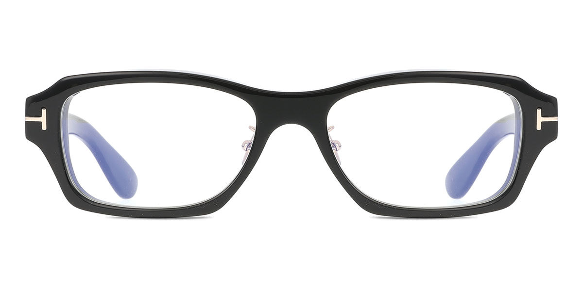 Tom Ford FT6113-D-B Asian Fit 001 Blue-Light Block, Black frame