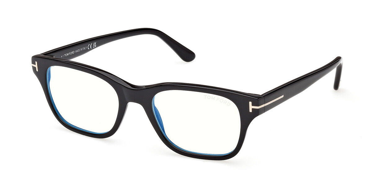 Tom Ford FT6120-B 001 Blue-Light Block, Black frame