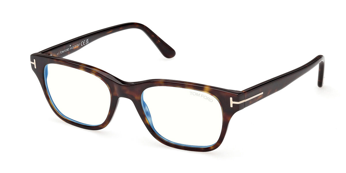 Tom Ford FT6120-B 052 Blue-Light Block, Tortoiseshell frame