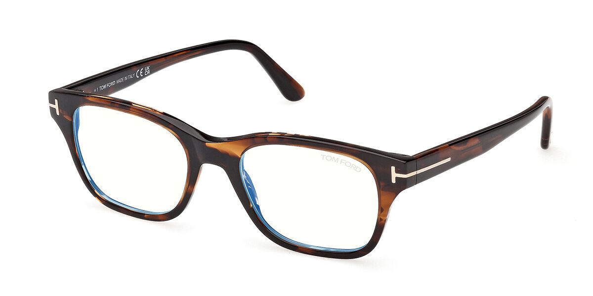Tom Ford FT6120-B 056 Blue-Light Block, Tortoiseshell frame