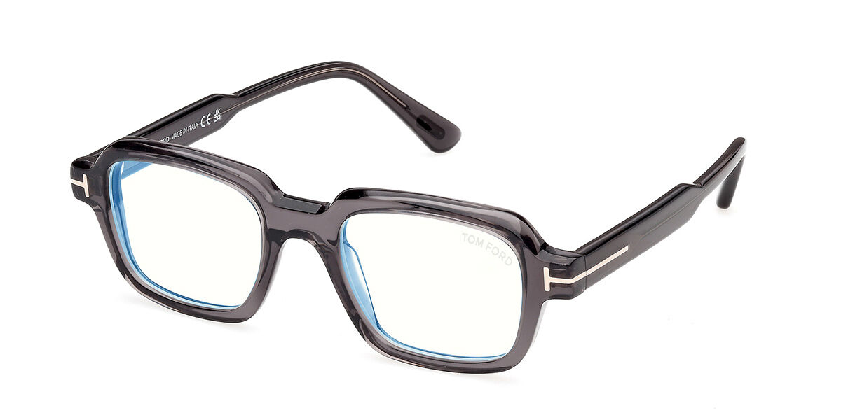 Tom Ford FT6123-B 020 Blue-Light Block, Clear frame