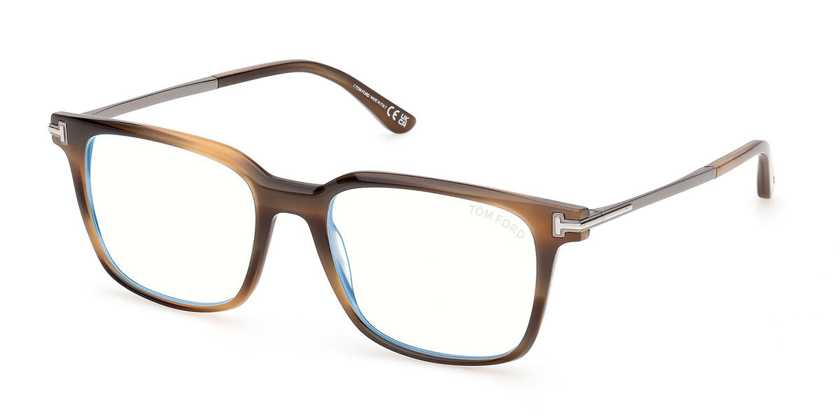 Tom Ford FT6124-B 055 Blue-Light Block, Tortoiseshell frame