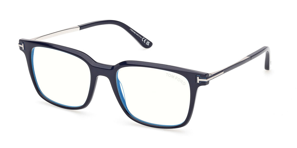 Tom Ford FT6124-B 090 Blue-Light Block, Blue frame