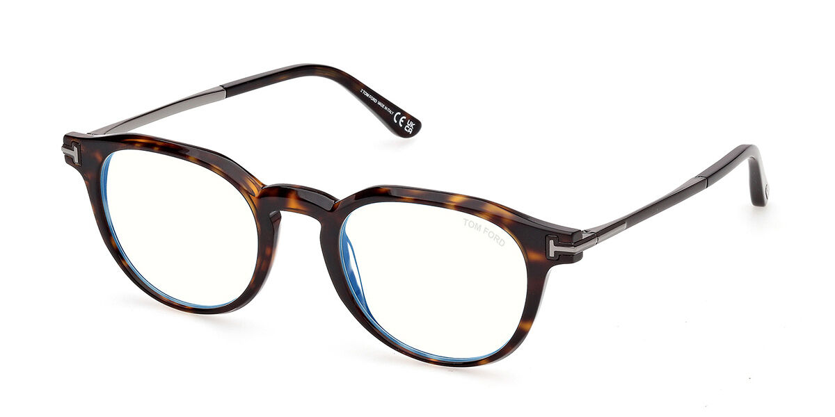 Tom Ford FT6125-B 052 Blue-Light Block, Tortoiseshell frame